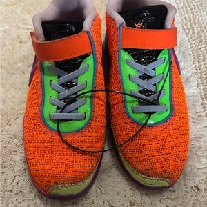 Vibrant Orange Kids Shoes